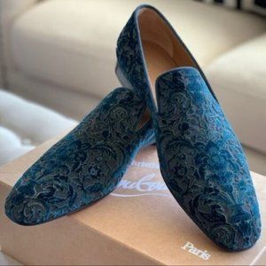 Christian Louboutin Tudor Night Flat Velvet